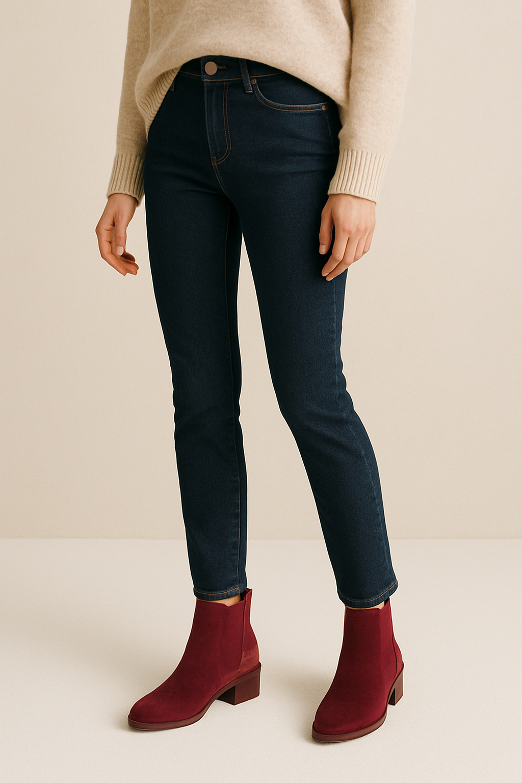 Bodine Bottines Confort Suédées – Modernes, Douces et Faciles à Porter