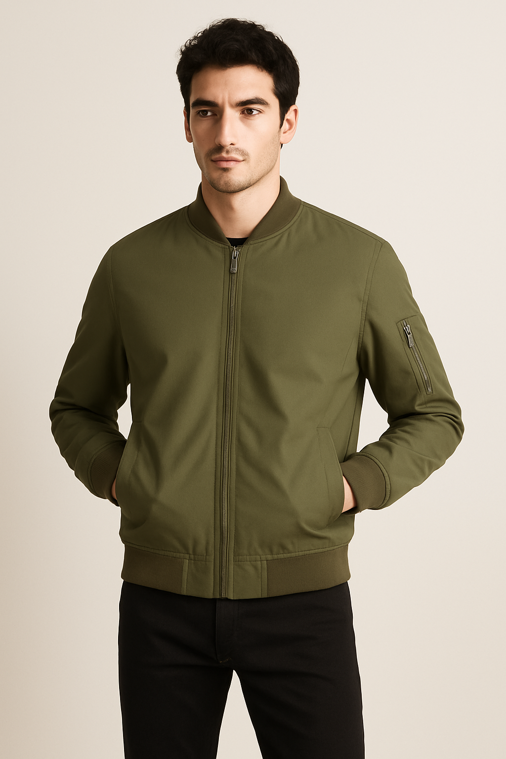 Hugo Veste Bomber Moderne – Style Urbain et Confort Léger